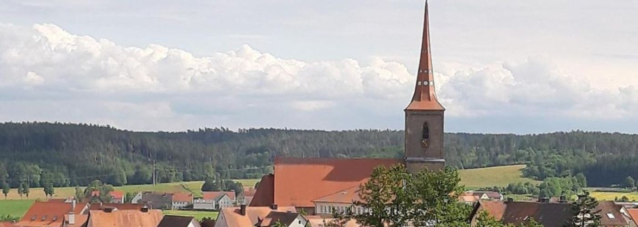 St. Alban - Sachsen B. Ansbach | Markgrafenkirchen Im Markgraftum Ansbach